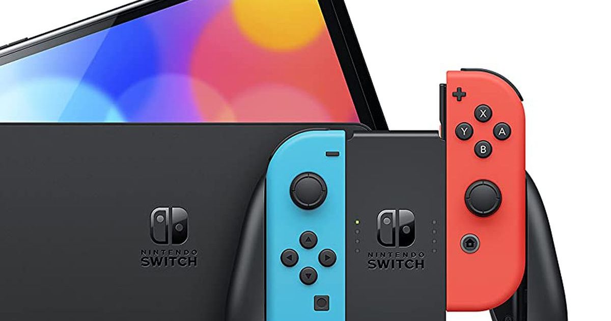 The Nintendo Switch OLED model is now available online